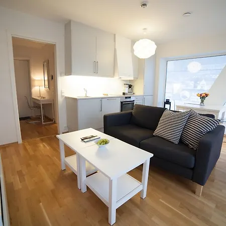Lägenhet Bjorvika Apartments, Damsgard Area, Center Bergen