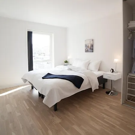 Lägenhet Bjorvika Apartments, Damsgard Area, Center