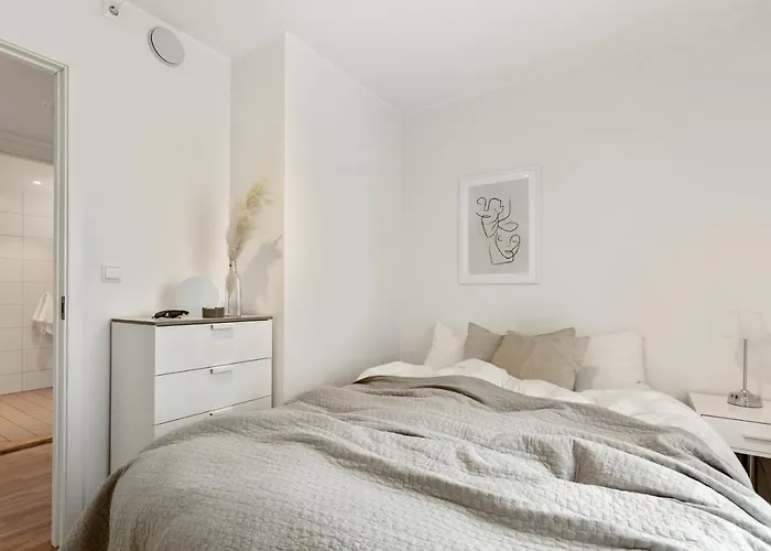 아파트 Bjorvika Apartments, Damsgard Area, Center