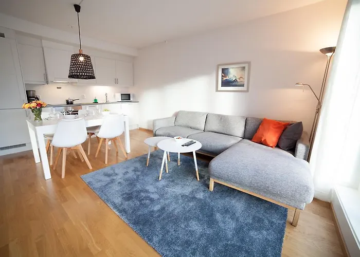 Leilighet Bjørvika Apartments, Damsgård Area, Center *